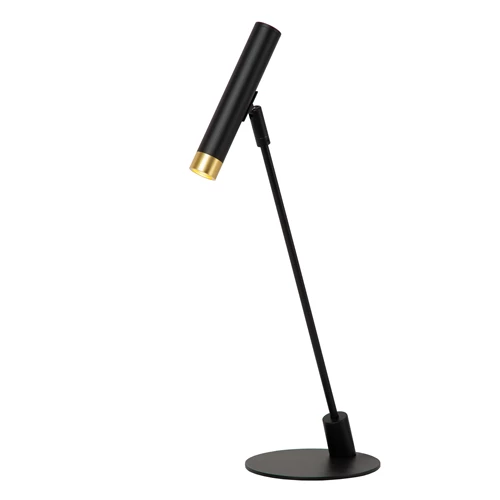 Lucide ALEC - Lampe de bureau - LED 3 StepDim - G9 - 1x3W 2700K - Des anneaux interchangeables inclus - Noir - détail 3